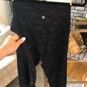 Lululemon align  camo 25”
